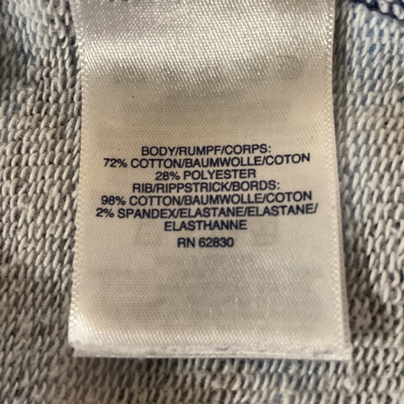 Lands’ End Collared Sweatshirt Size XL 18 - Picture 5 of 7